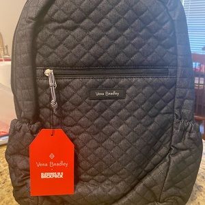 Brand New Vera Bradley denim back pack.